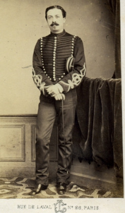 Portrait de Raoul Delarüe Caron de Beaumarchais (1839 - 1900)