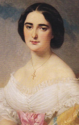 Portrait de Marie de Mandrot (1840 - 1925)