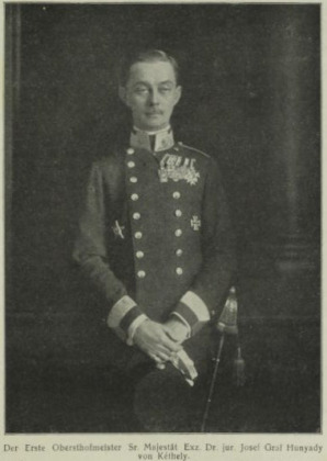 Portrait de Joseph Hunyady de Kéthely (1873 - 1942)
