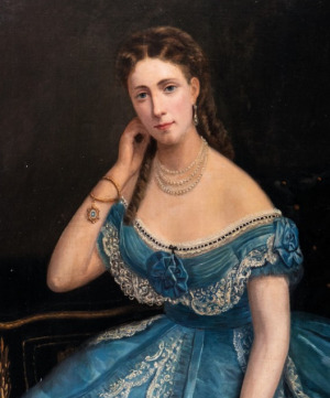 Portrait de Marie-Thérèse Baudelet de Livois (1836 - 1873)