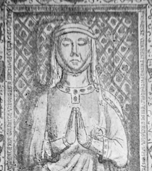 Portrait of Eustachie de Vitré