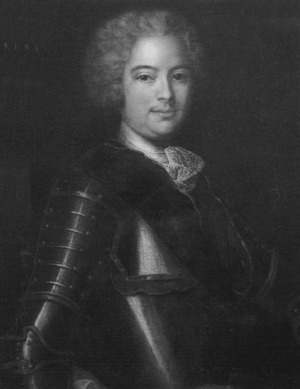 Portrait de le chevalier d'Aydie (1692 - 1741)