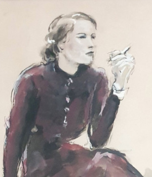 Portrait de Edith Cairon (1906 - 1976)