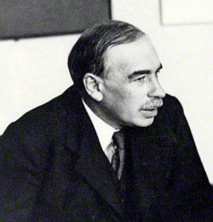 Portrait de John Maynard Keynes (1883 - 1946)