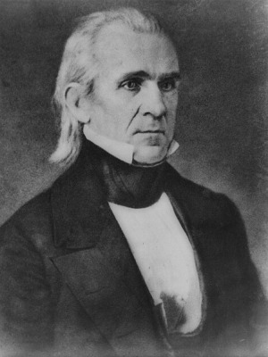 Portrait de James K. Polk (1795 - 1849)