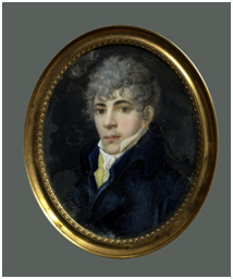 Portrait de Alexandre de Biaudos de Castéja (1788 - 1820)