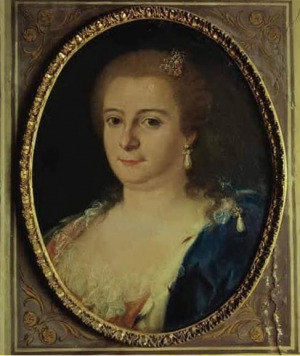 Portrait de Cornelia Costanza Barberini (1716 - 1797)