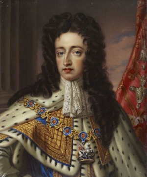 Portrait de William III of England (1650 - 1702)
