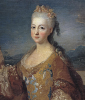 Portrait de  Mademoiselle de Montpensier (1709 - 1742)