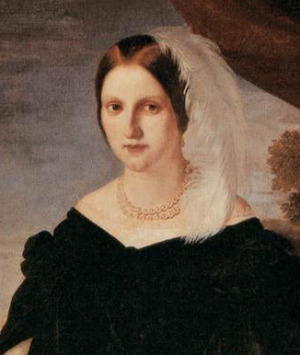 Portrait de Maria Antonia di Borbone delle Due Sicilie (1814 - 1898)