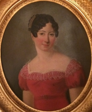 Portrait de Azélie Clapperon de Millieu (1801 - 1843)