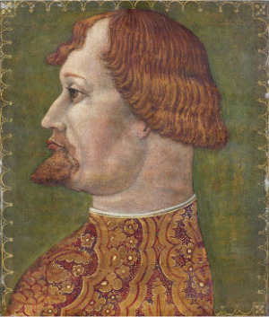 Portrait de Gian Galeazzo Visconti (1351 - 1402)