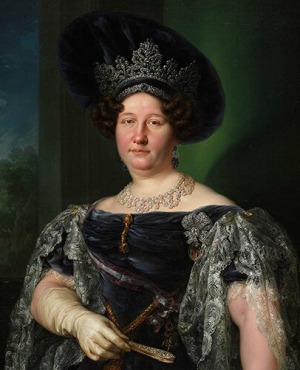 Portrait de María Isabel de Borbón (1789 - 1848)