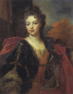 Portrait de Marie Anne Baronnat ( - 1730)