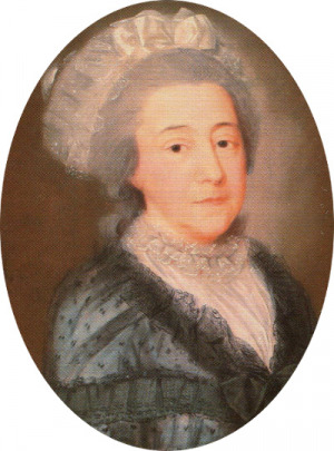 Portrait de Agrafena Saltykova (1709 - 1762)