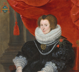 Portrait de Anne Bourgois ( - 1636)