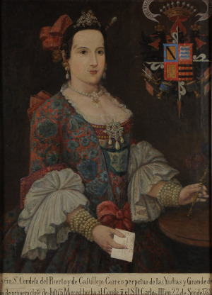 Portrait de Joaquina Ana Brun (1726 - 1774)