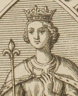 Portrait de Blanche de Champagne (1223 - 1283)