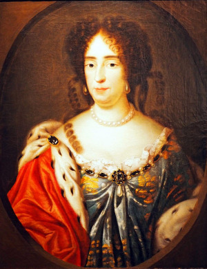 Portrait de Dorothea von Schleswig-Holstein-Sonderburg-Glücksburg (1636 - 1689)