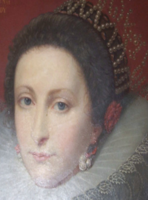 Portrait de Marie-Jeanne de Lalaing (1588 - 1649)