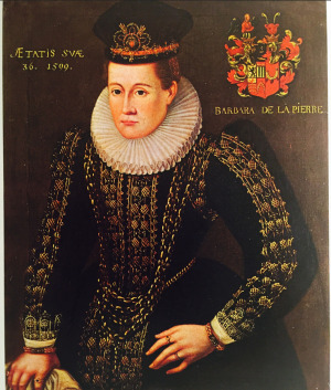 Portrait de Barbara vom Stein (1558 - 1623)