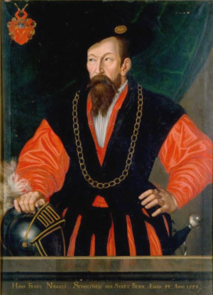 Portrait de Hans Franz Nägeli (1496 - 1579)