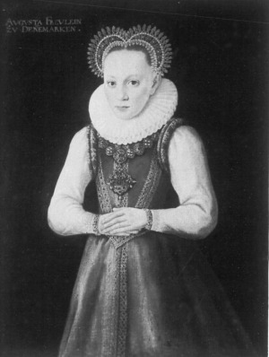 Portrait de Augusta von Oldenburg (1580 - 1639)