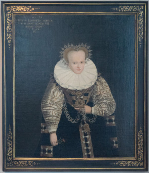 Portrait de Elisabeth Sophie von Hohenzollern (1589 - 1629)