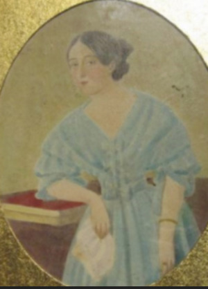 Portrait de Cécile Larreguy (1821 - 1903)
