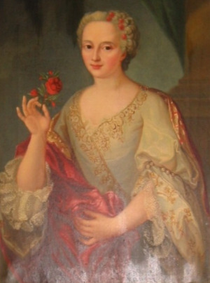 Portrait de Claudine Terrasse (ca 1706 - 1749)