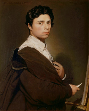 Portrait de Jean-Auguste-Dominique Ingres (1780 - 1867)