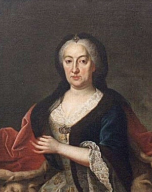 Portrait de Eleonore von und zu Liechtenstein (1705 - 1757)
