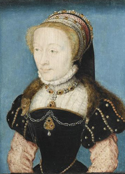 Portrait de Gabrielle de Rochechouart de Mortemart (1530 - 1594)