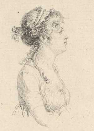 Portrait of Catherine de Saintes (1772 - 1858)