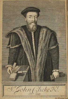 Portrait de John Cheke (1514 - 1557)