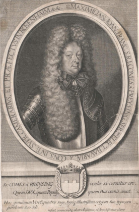 Portrait de Maximilian II von Preysing (1647 - 1718)