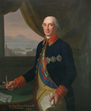 Portrait de John Acton (1736 - 1811)