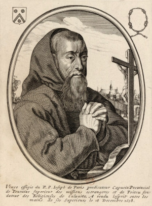 Portrait de le père Joseph (1577 - 1638)