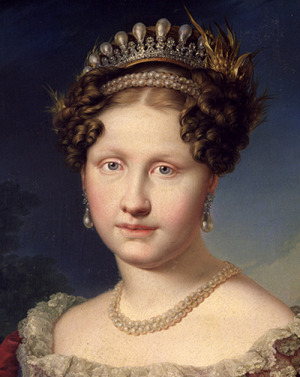 Portrait de Luisa Carlotta di Borbone delle Due Sicilie (1804 - 1844)