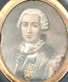 Portrait de le Chevalier de Kerelec (1704 - 1770)