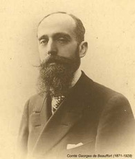 Portrait de Georges de Beauffort (1871 - 1928)