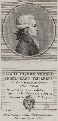 Portrait of Louis Le Sergeant d'Isbergues (1747 - 1807)