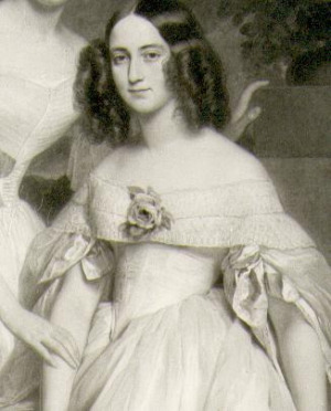 Portrait de Caroline Lagrange (1806 - 1870)