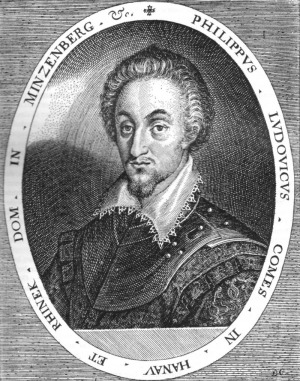 Portrait de Philipp Ludwig II von Hanau-Münzenberg (1576 - 1612)