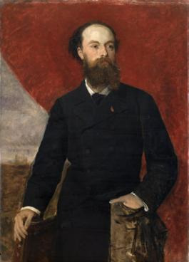 Portrait of Paul De Vigne (1843 - 1901)