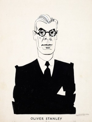 Portrait de Oliver Stanley (1896 - 1950)