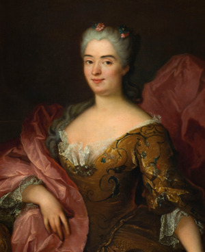 Portrait de Marie Anne de Bragelongne ( - 1734)