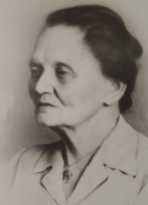 Portrait de Jeanne Perrin (1874 - 1958)