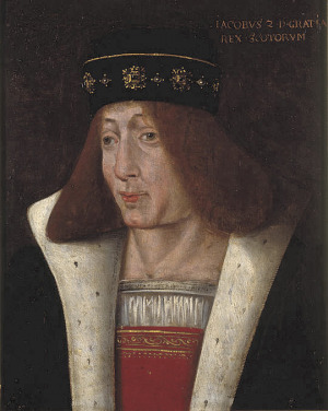 Portrait de James II of Scotland (1430 - 1460)