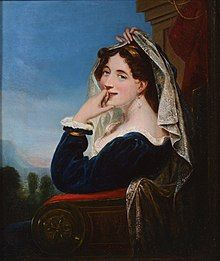 Portrait de Charlotte von Sachsen-Altenburg (1787 - 1847)